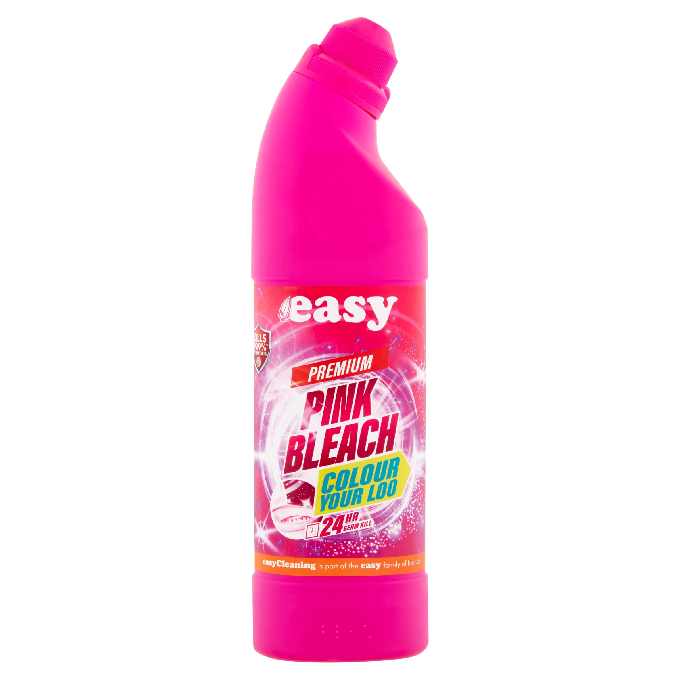 Easy Premium Pink Coloured Bleach 750ml