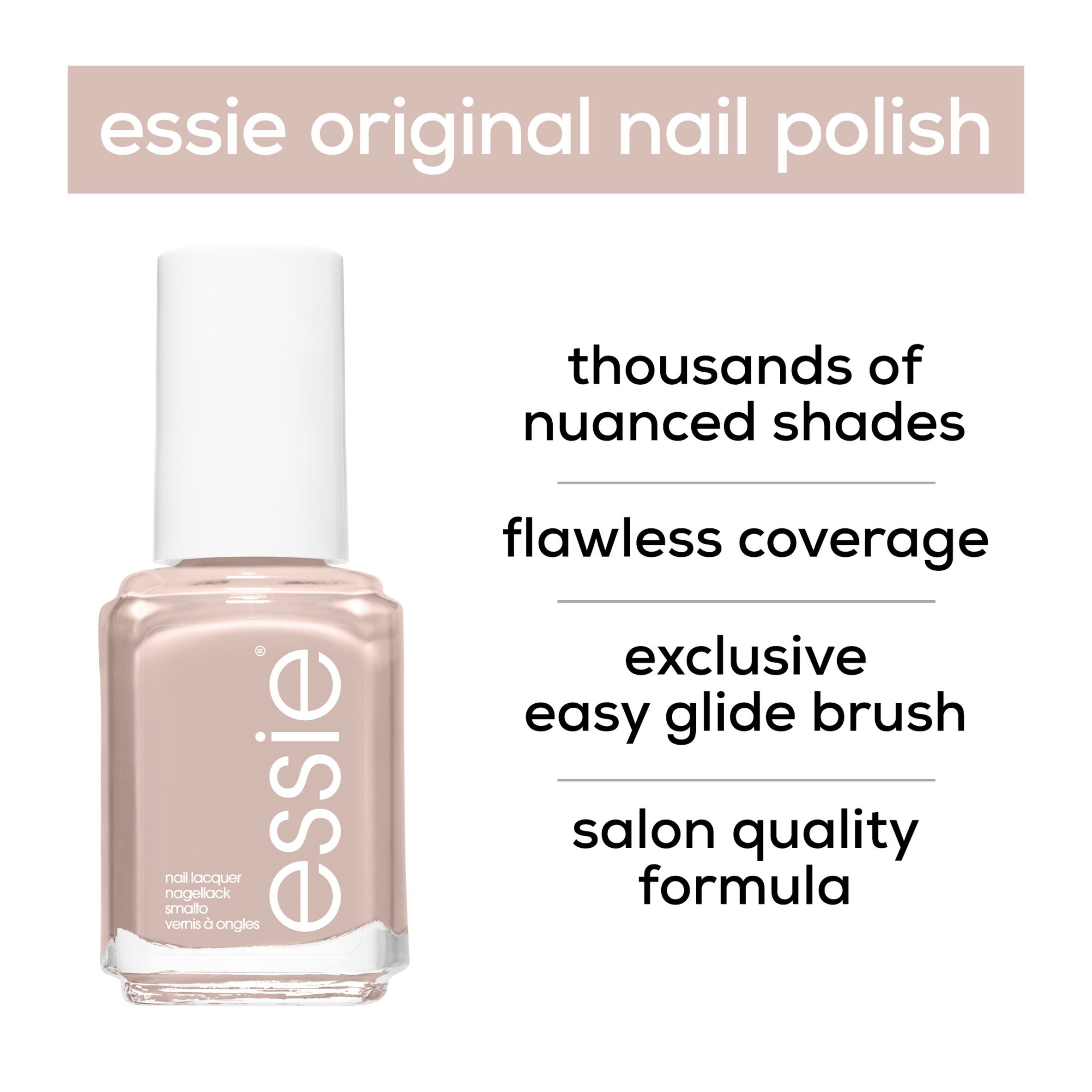 Essie Original Nail Polish - Ballet Slippers 13.5ml thumbnail 5