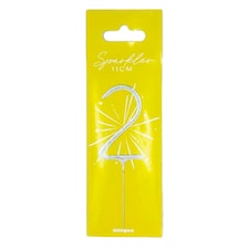 Number 2 Cake Sparkler