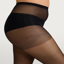 F&F 2-Pack 15 Denier Gloss Tights in Black
