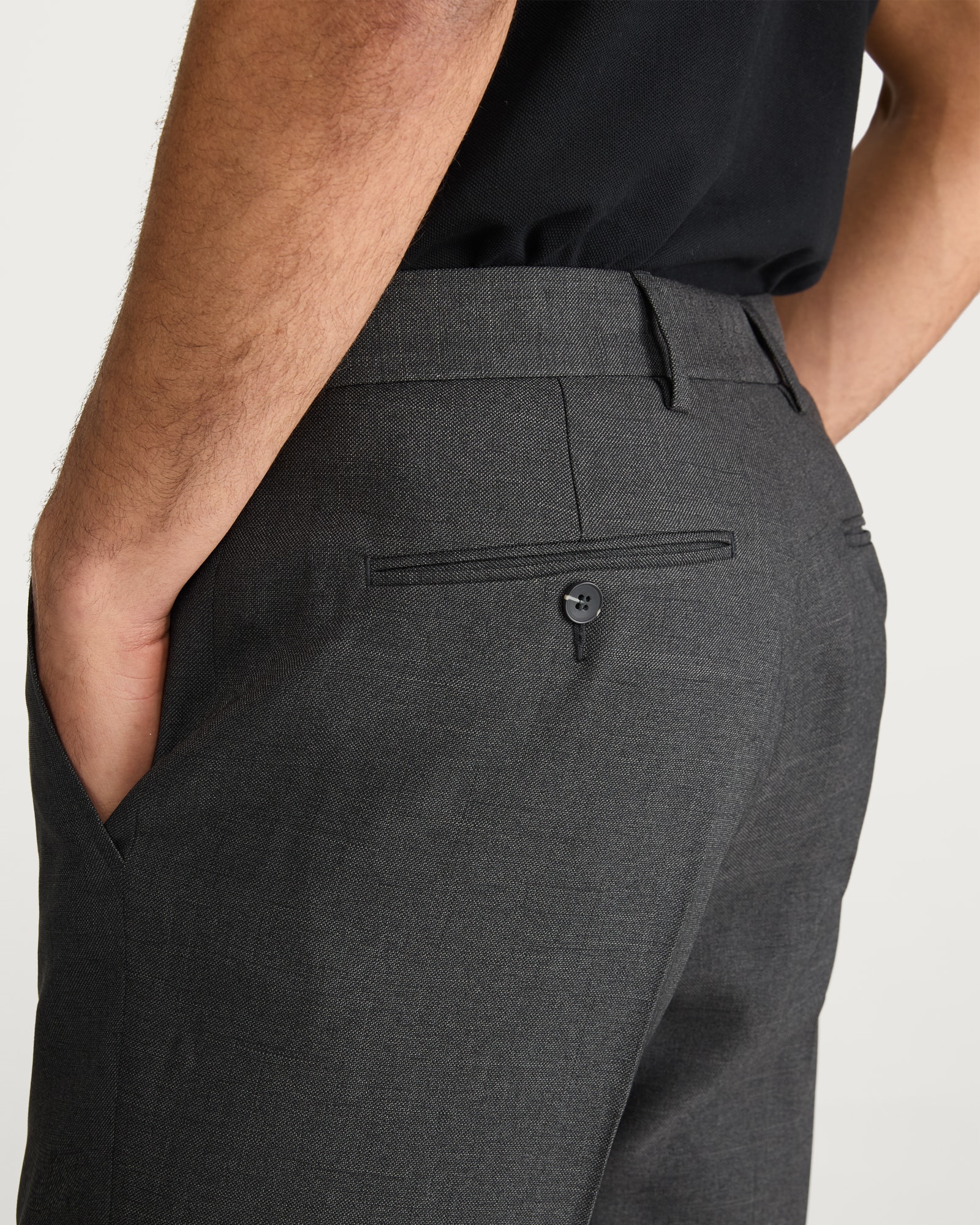 F&F Tailored Formal Trousers in Grey thumbnail 3
