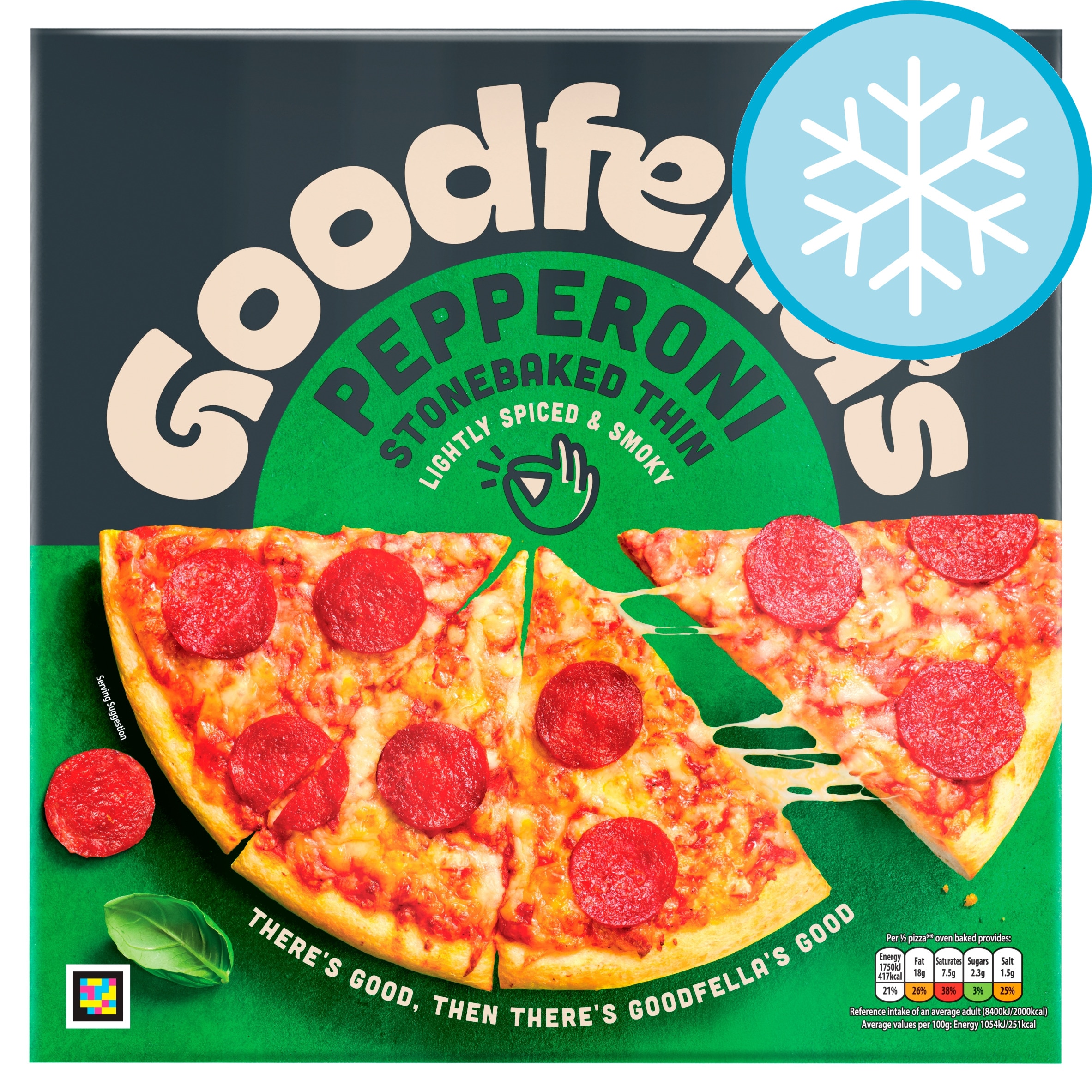 Goodfella's Stonebaked Thin Pepperoni