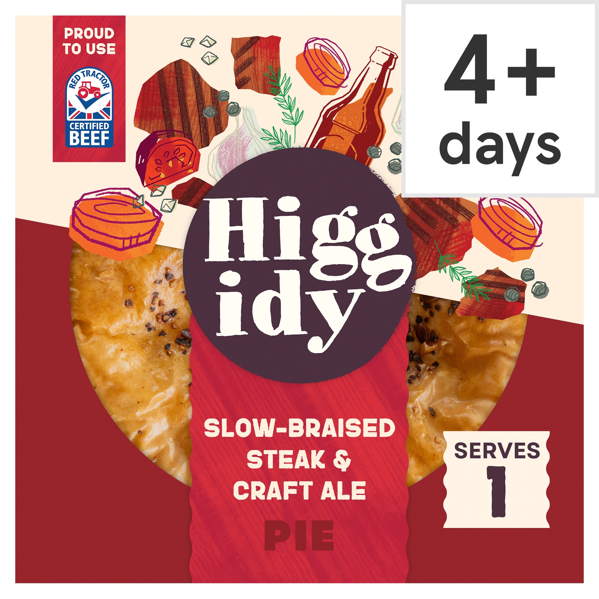 Higgidy Slow-Braised Steak & Craft Ale Pie