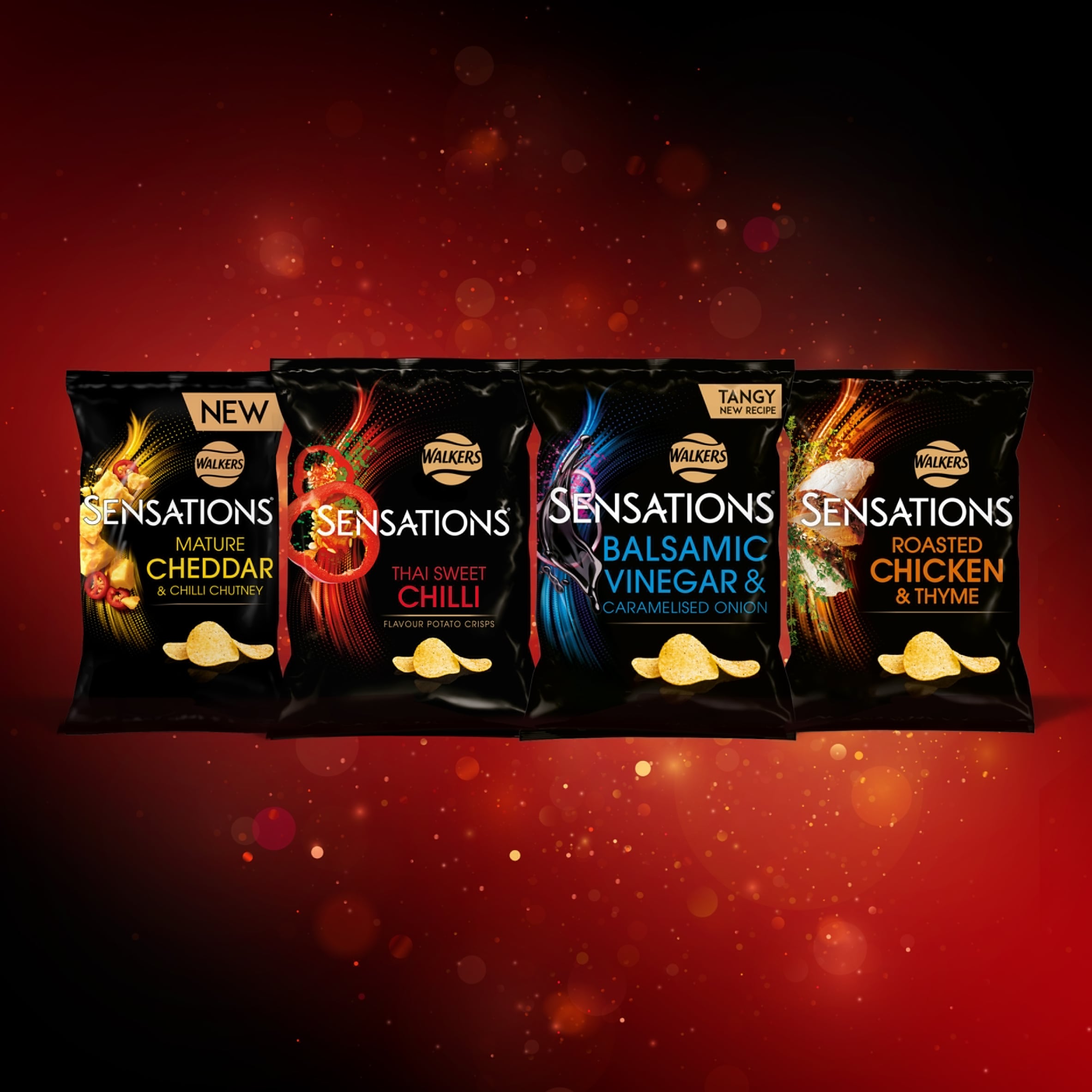 Walkers Sensations Crisps - Thai Sweet Chilli 150g thumbnail 4