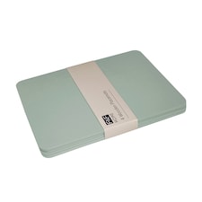 F&F Home Sage Green Wooden Placemat 4 Pack