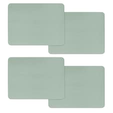 F&F Home Sage Green Wooden Placemat 4 Pack thumbnail 3