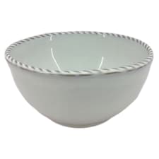 F&F Home Carrick White Cereal Bowl