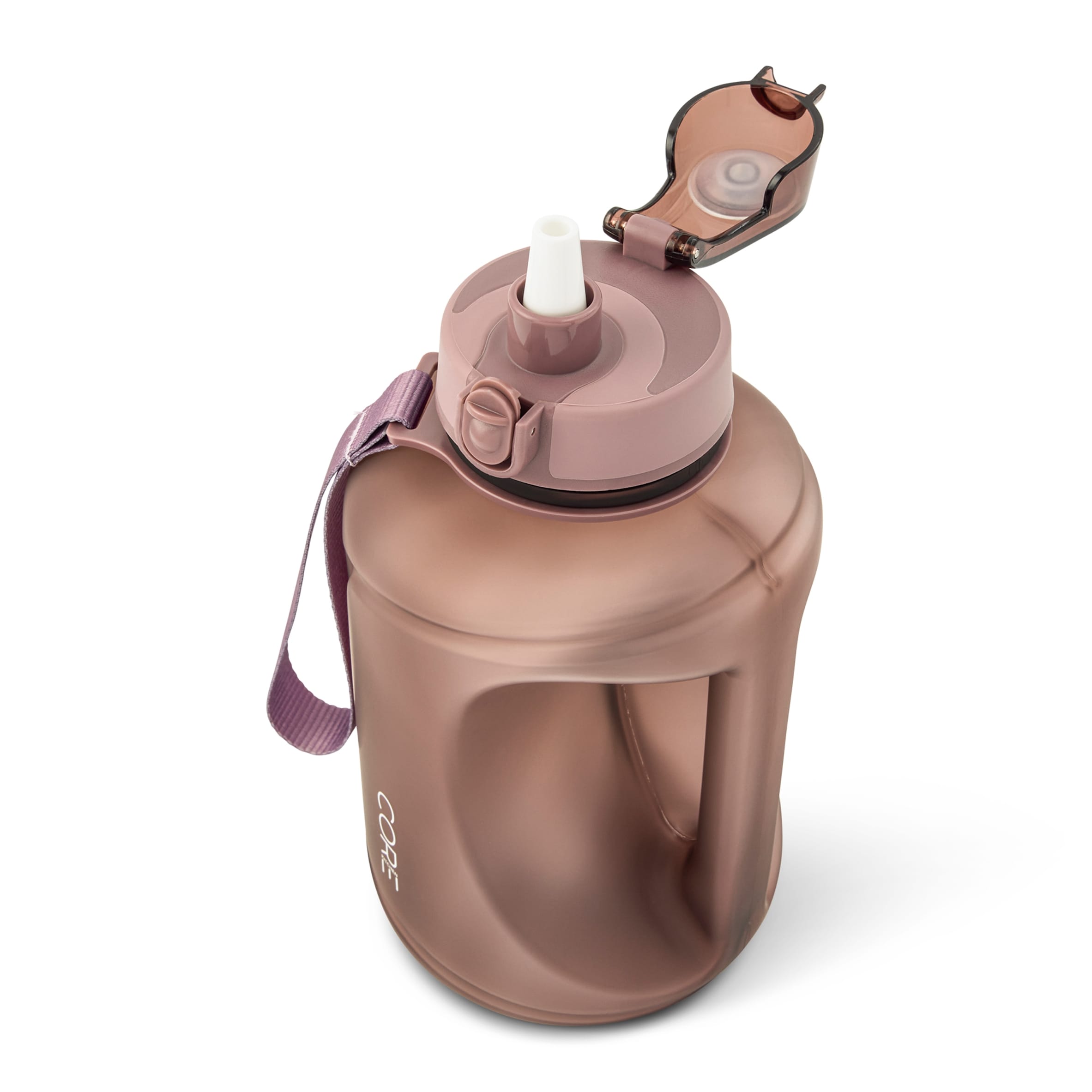 Core Kitchen Mauve Plastic Barrel Water Bottle 1.5L thumbnail 2