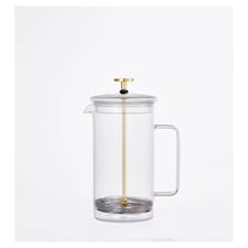 F&F Home Ribbed Glass Cafetiere