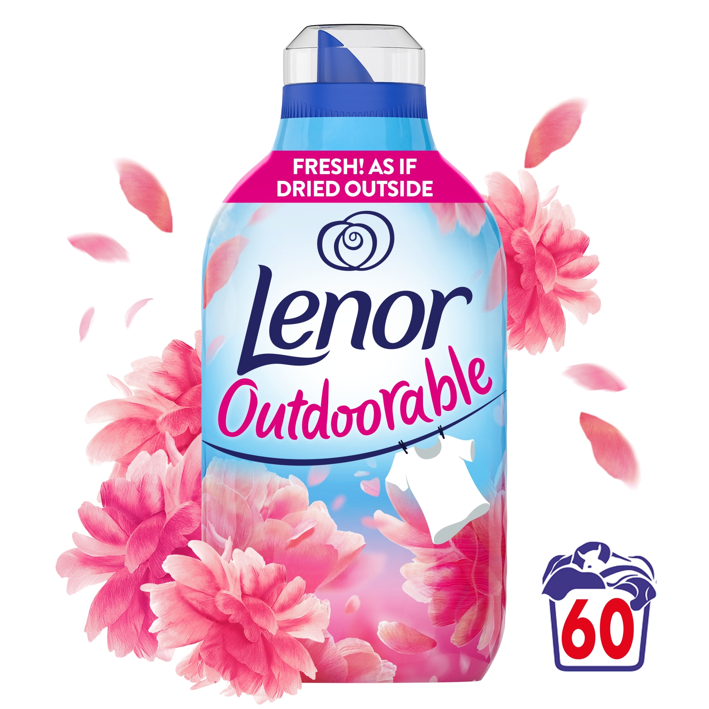 Lenor Outdoorable Fabric Conditioner Pink Blossom