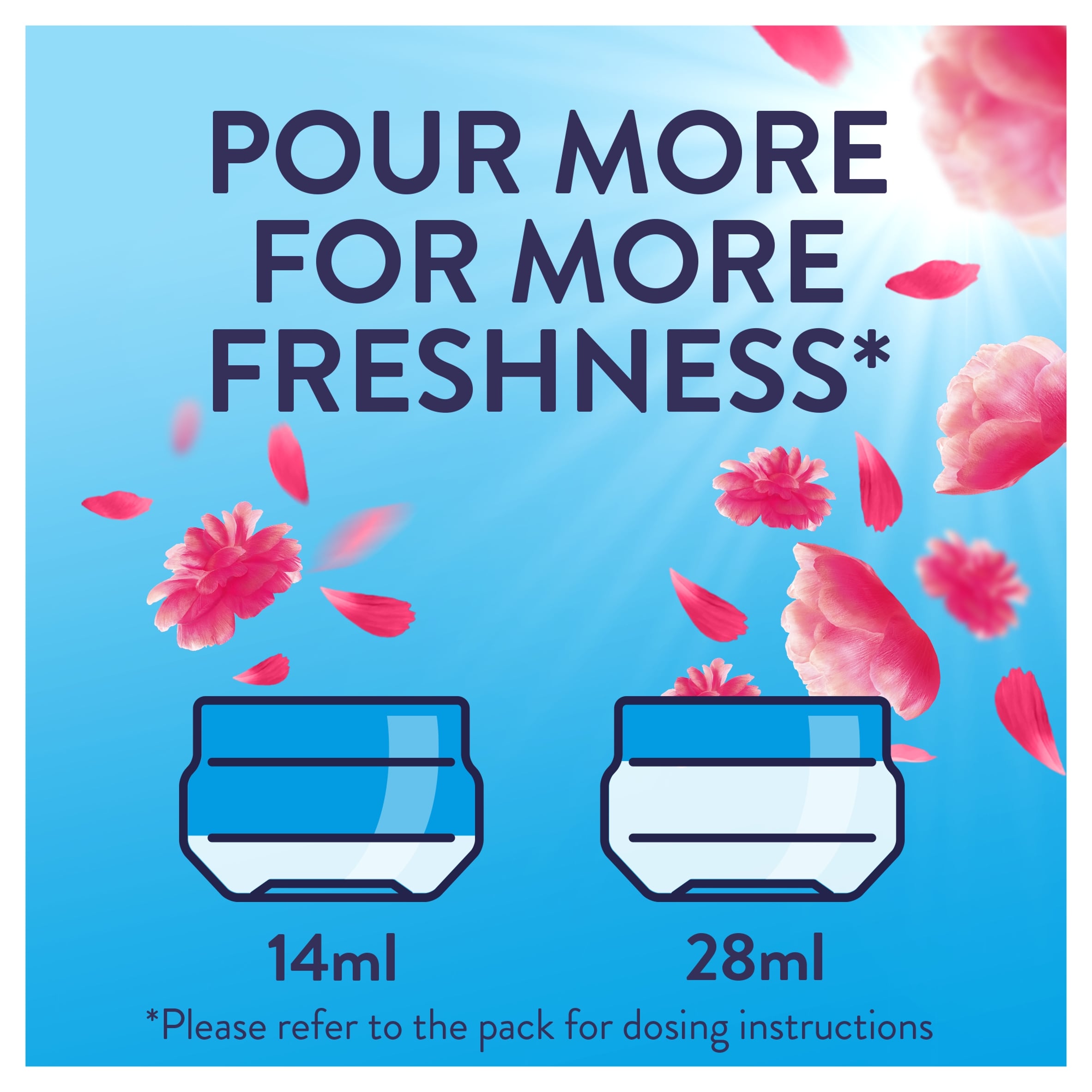 Lenor Outdoorable Floral Fresh Fabric Conditioner 60 Washes 840ml thumbnail 5