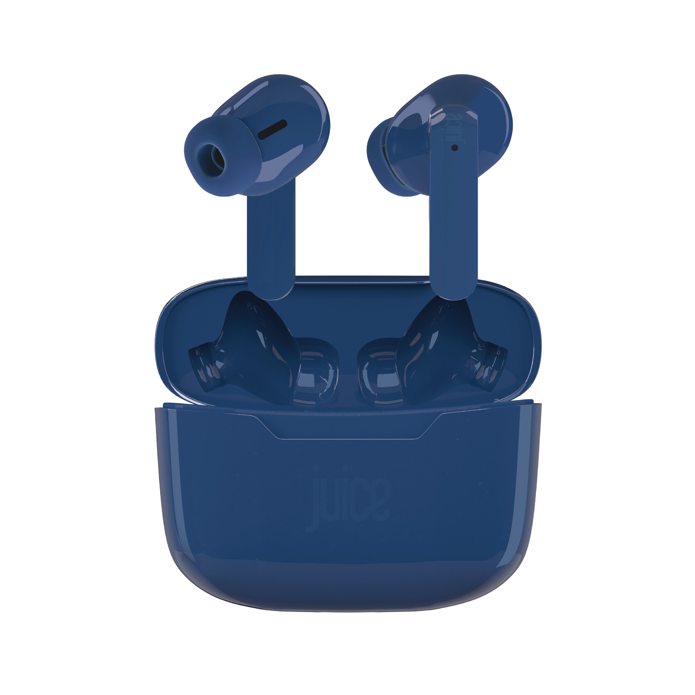 Juice Airphones Play True Wireless Bluetooth In Ear Headphones Blue thumbnail 2