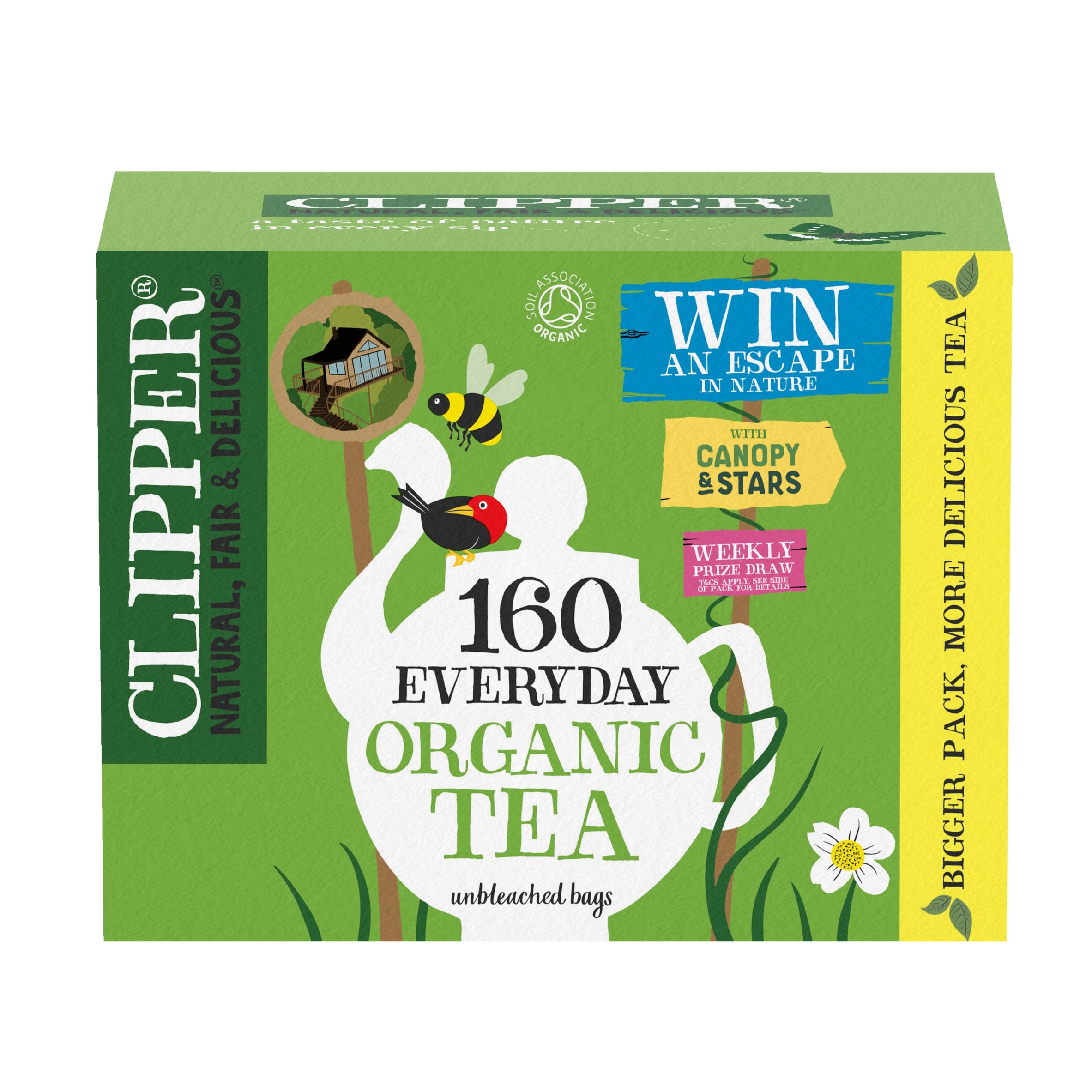 Clipper Organic Everyday 160 Tea Bags 464g