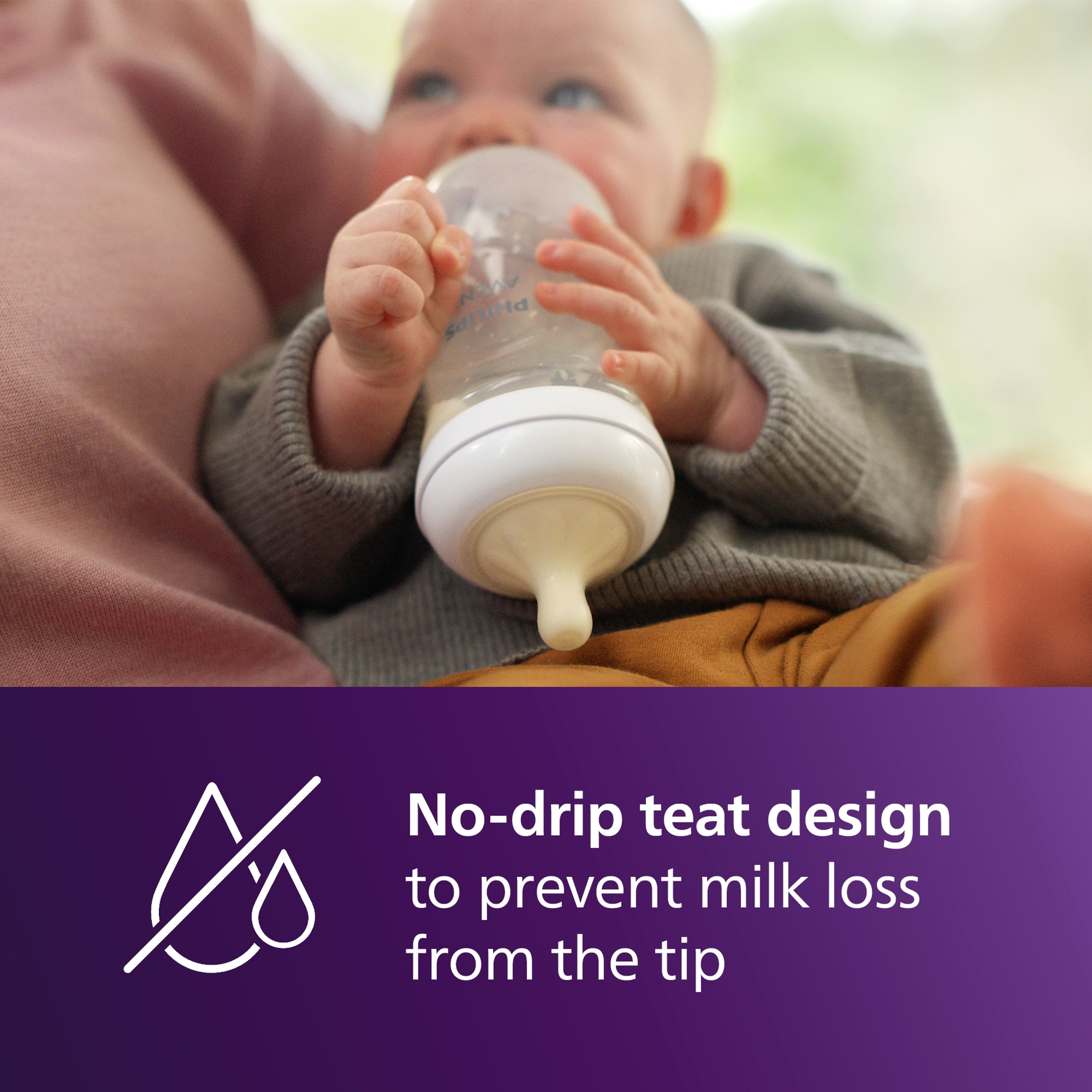 Philips Avent Natural Response Bottle 1m+ 3 x 260ml thumbnail 5