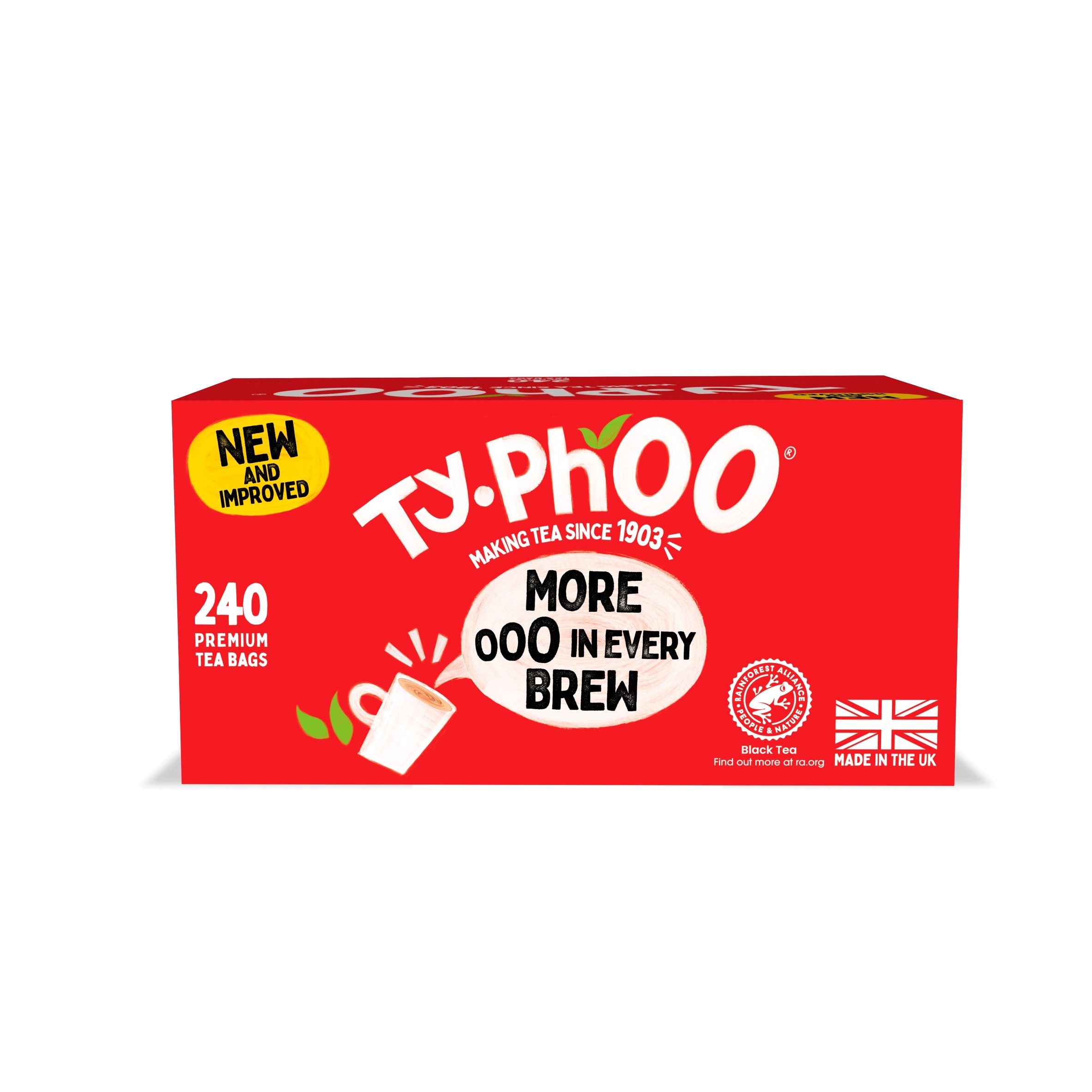 Typhoo 240 Premium Everyday Tea Bags 750G thumbnail 2