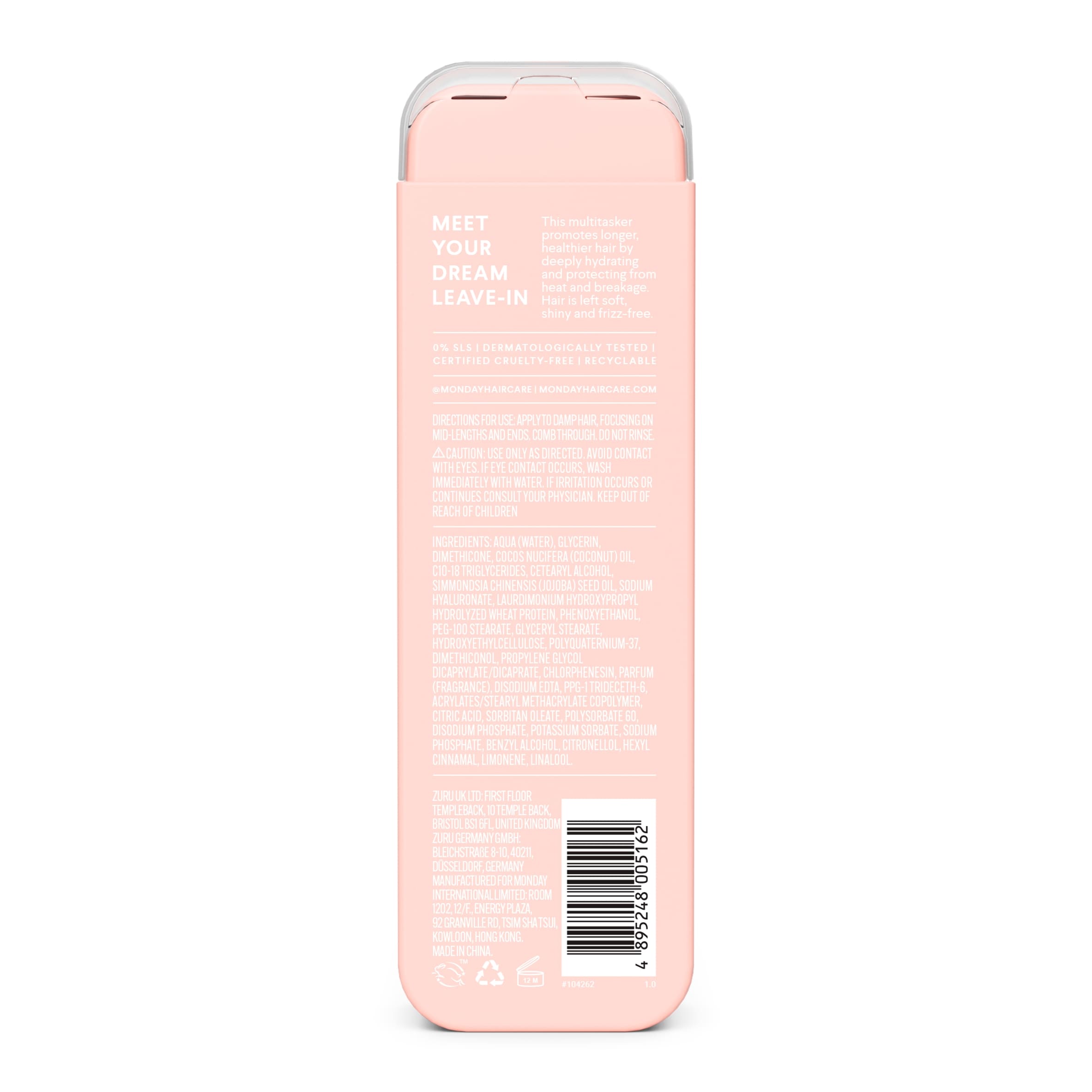 Monday Leave In Conditioner Moisture 150ml thumbnail 2