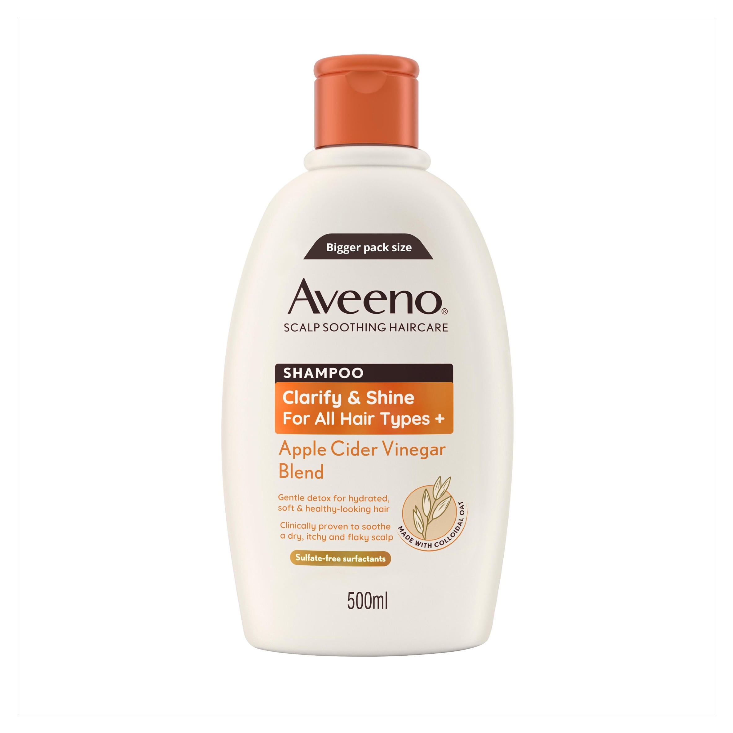 Aveeno Apple Cider Vinegar Blend Shampoo 500ml
