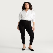 F&F Tailored Stretch Skinny Trousers in Black