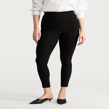 F&F Tailored Stretch Skinny Trousers in Black thumbnail 3