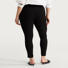 F&F Tailored Stretch Skinny Trousers in Black thumbnail 4