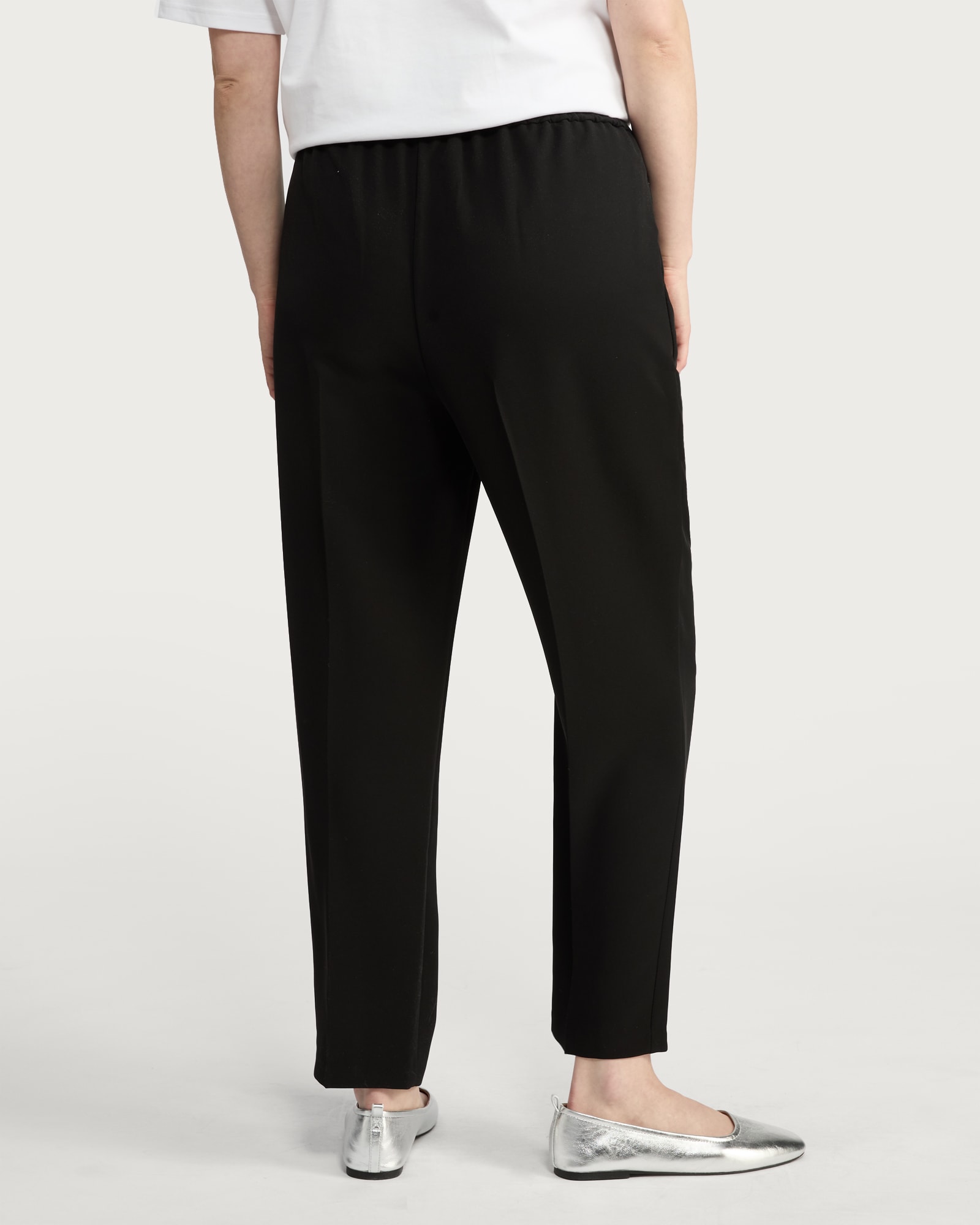 F&F Tailored Tapered Trousers in Black thumbnail 4