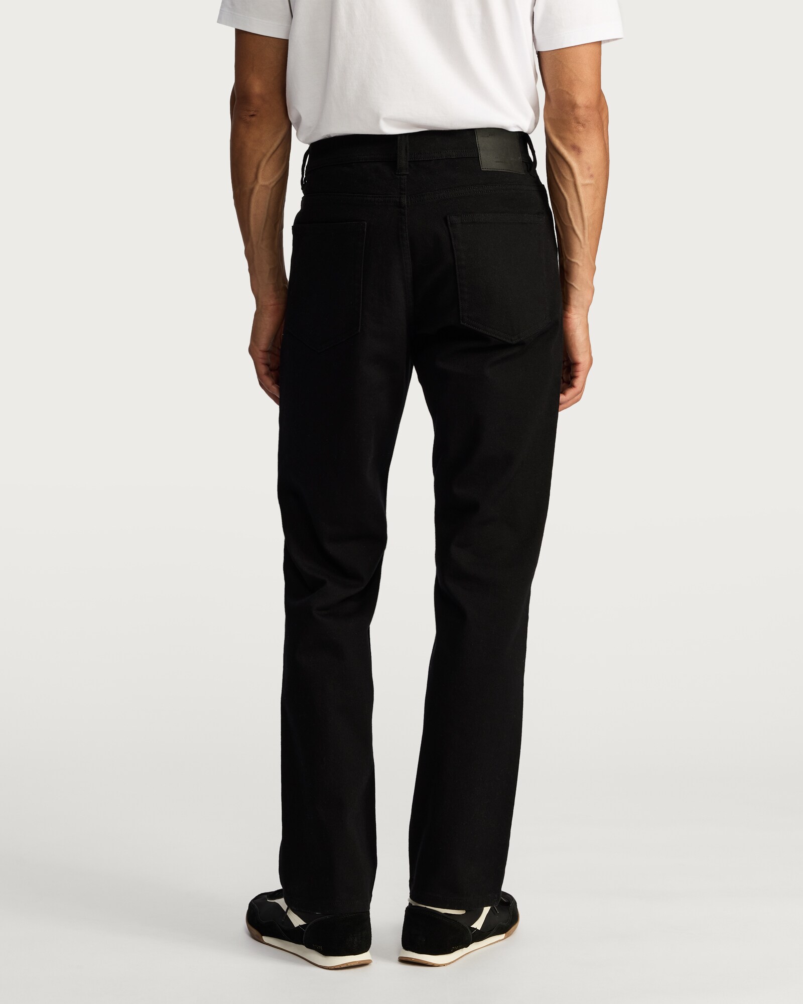 F&F Straight Fit Jeans  in Black thumbnail 3