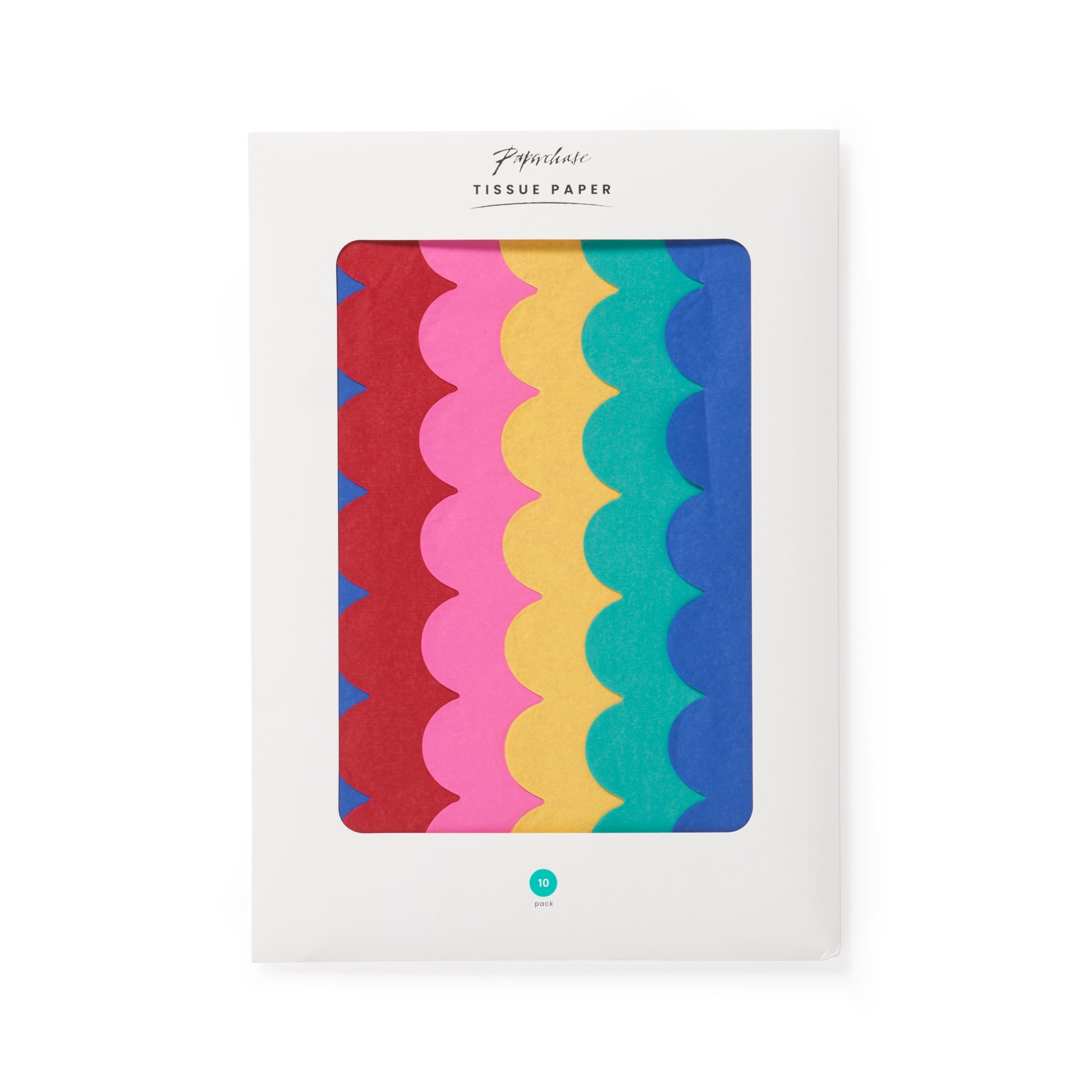 Paperchase Rainbow 10pk Tissue