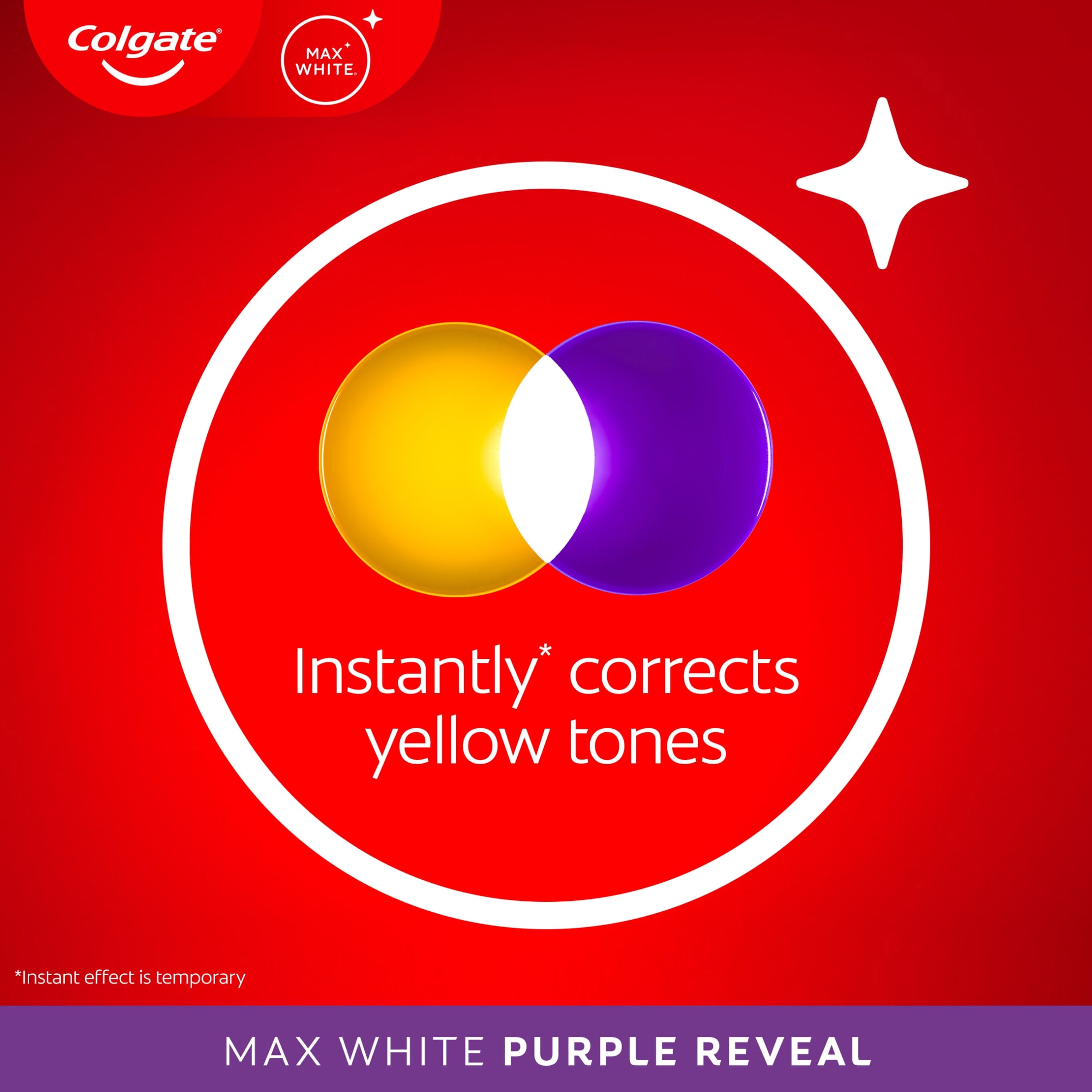 Colgate Max White Purple Reveal Whitening Toothpaste 125ml thumbnail 4