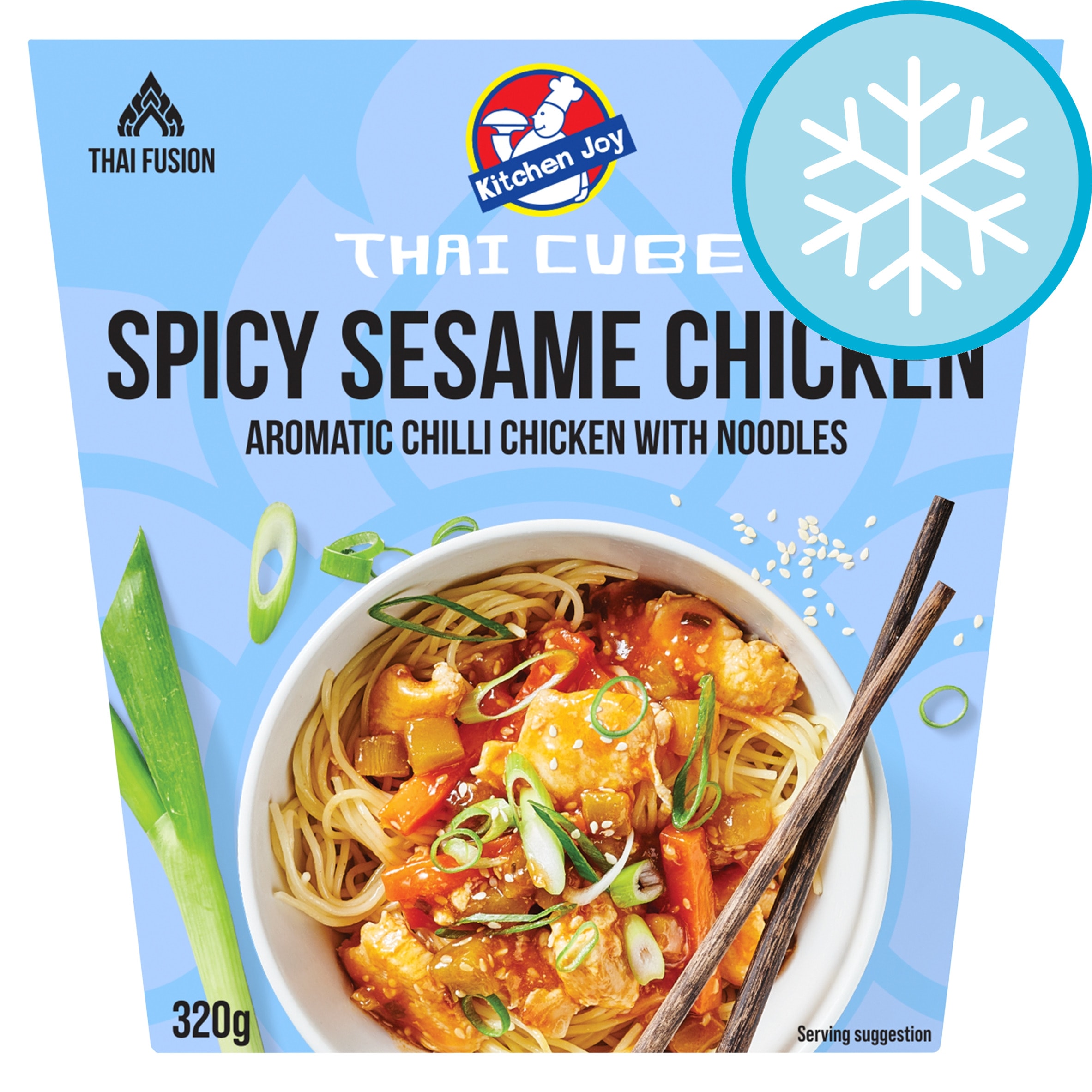 Kitchen Joy Spicy Sesame Chicken Aromatic Chilli with Noodles