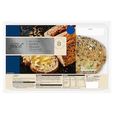 Tesco Finest bake at home seeded bloomer with sourdough 400g