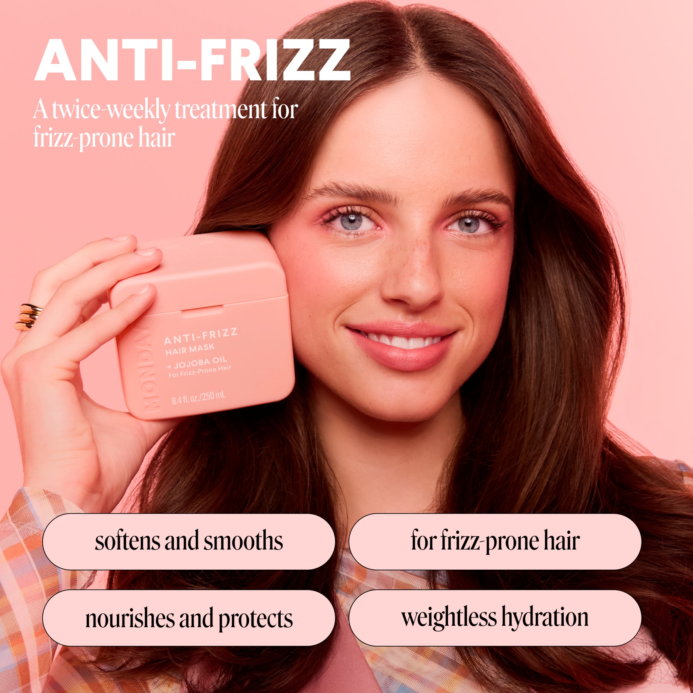 Monday Hair Mask Anti Frizz 250ml thumbnail 3