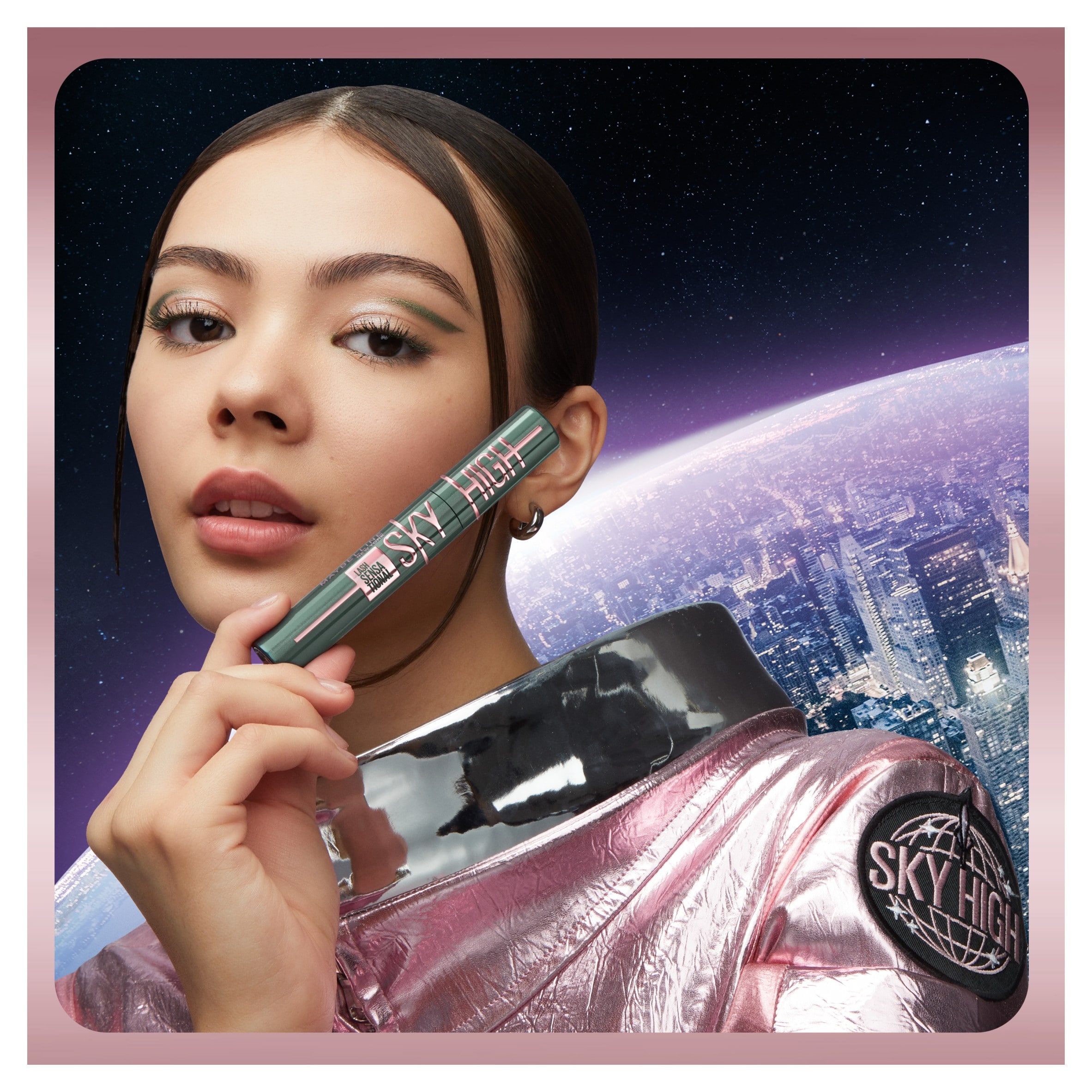 Maybelline Lash Sensational Sky High Mascara, Green Altitude, 7.5ml thumbnail 5