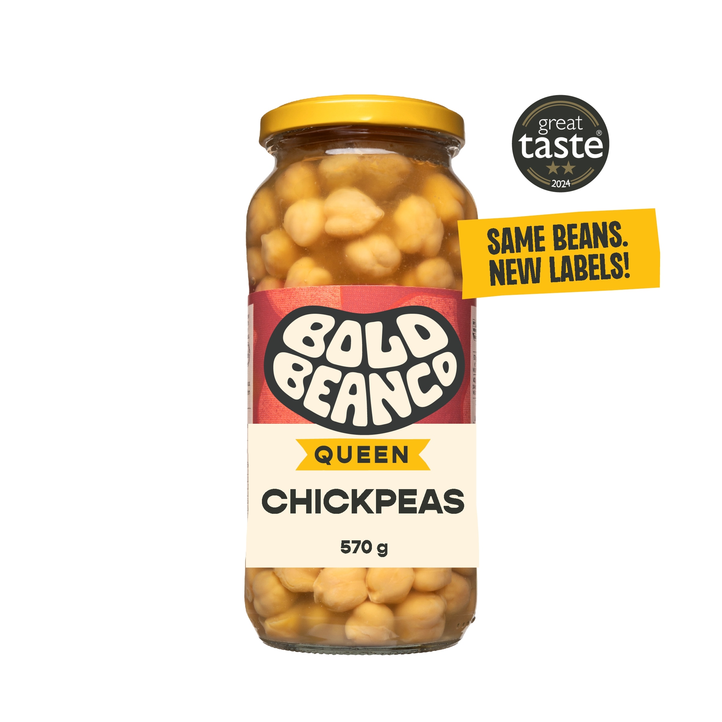 Bold Bean Co Queen Chickpeas 570g thumbnail 2