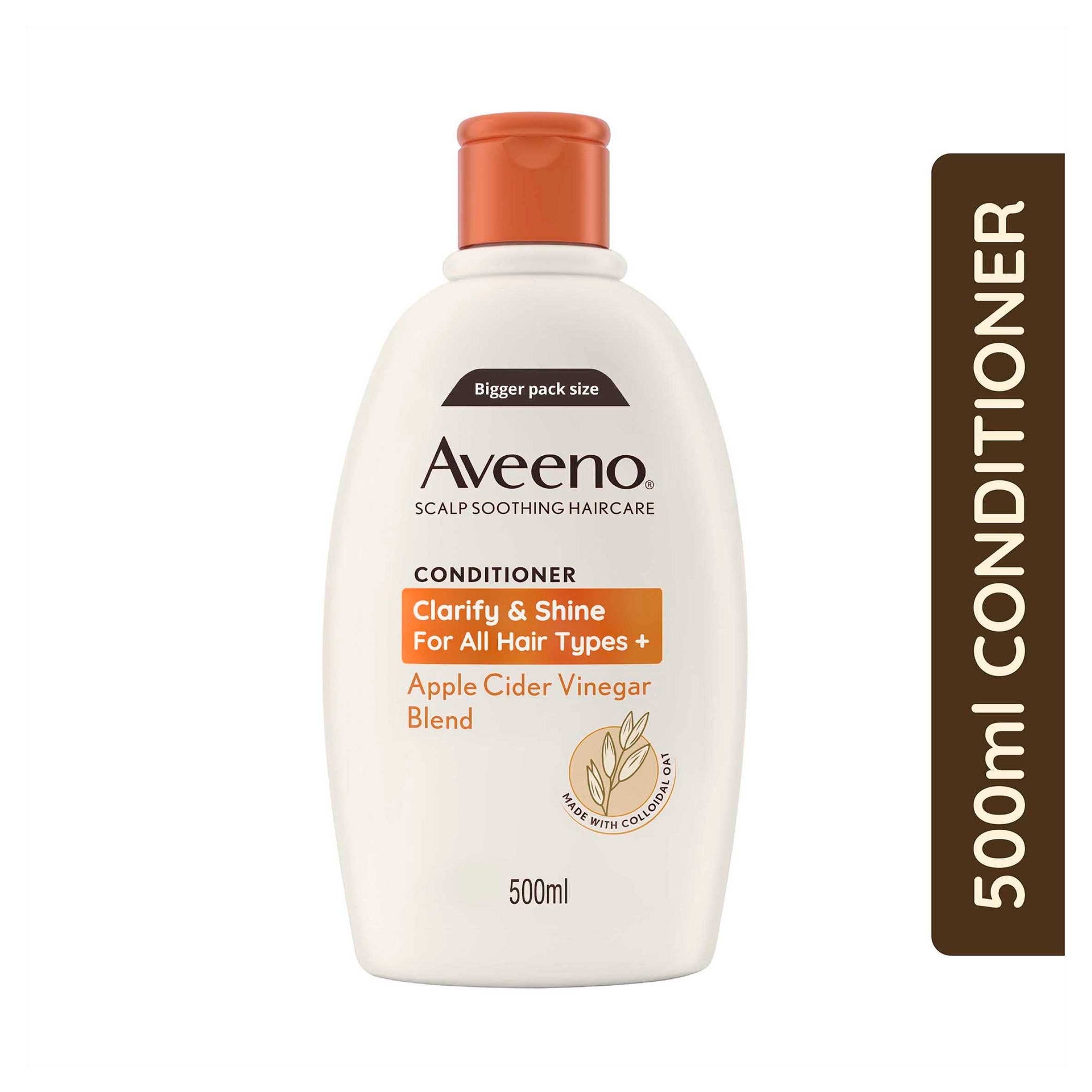 Aveeno Apple Cider Vinegar Blend Conditioner 500ml thumbnail 2