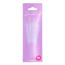 Mini Cake Sparklers 10pk