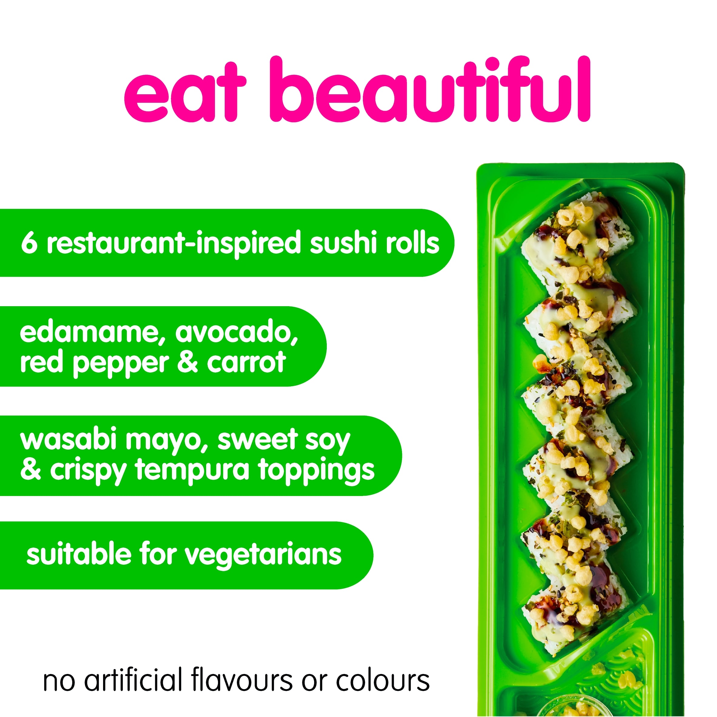 Itsu Vegetable Crunch Dragon' Roll 188g thumbnail 2