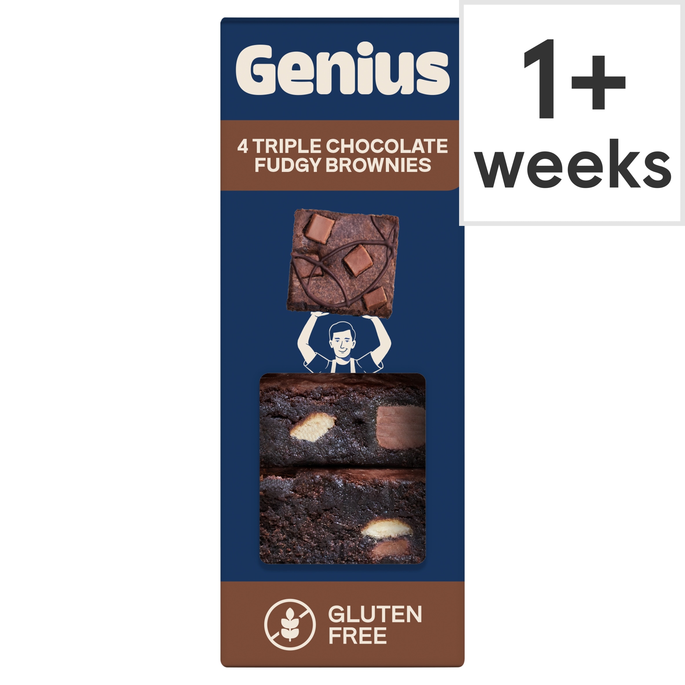 Genius Deliciously Gluten Free Fudge Brownies