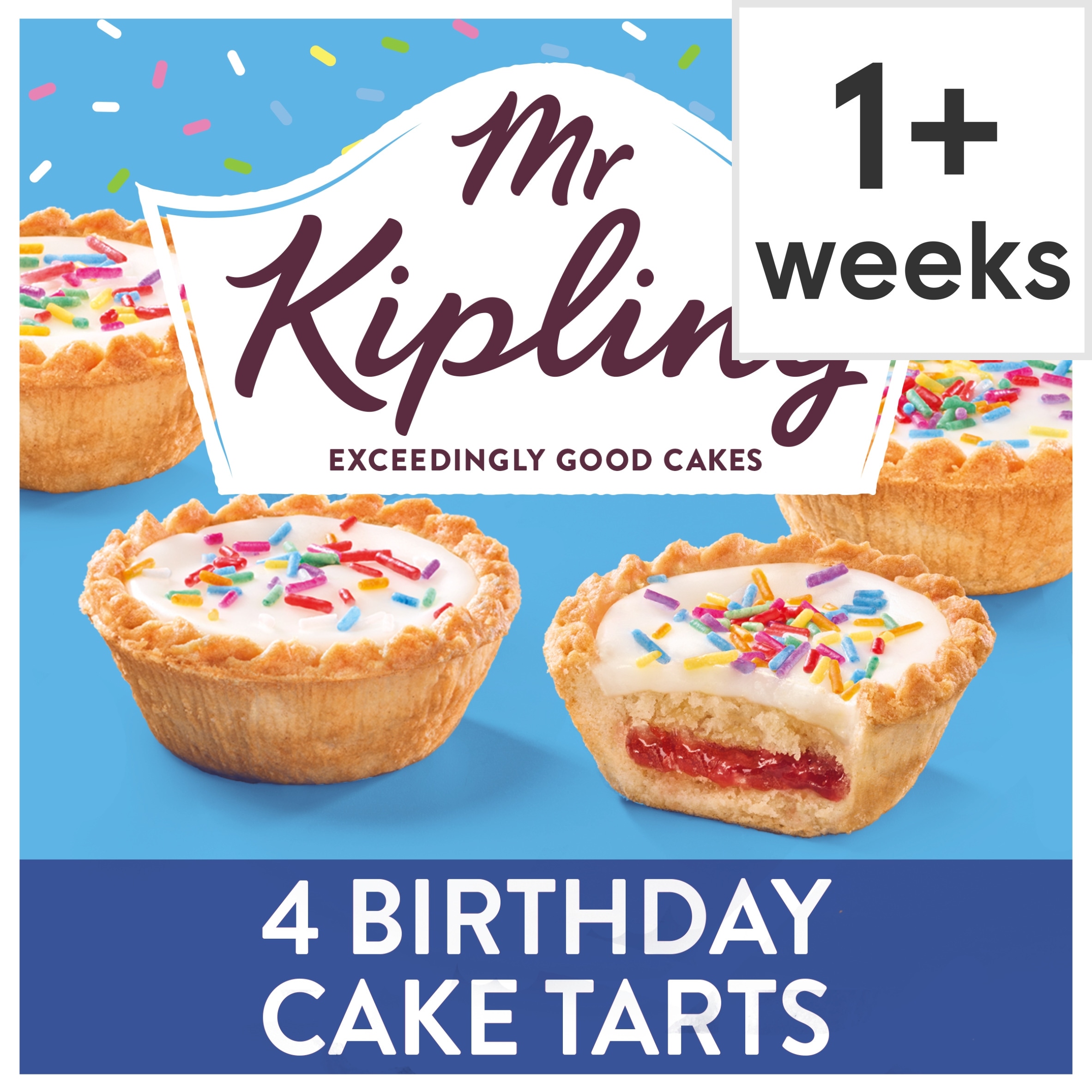 Mr Kipling Birthday Cake Tarts