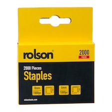 Rolson Staples 6mm & 8mm 2000 Pieces