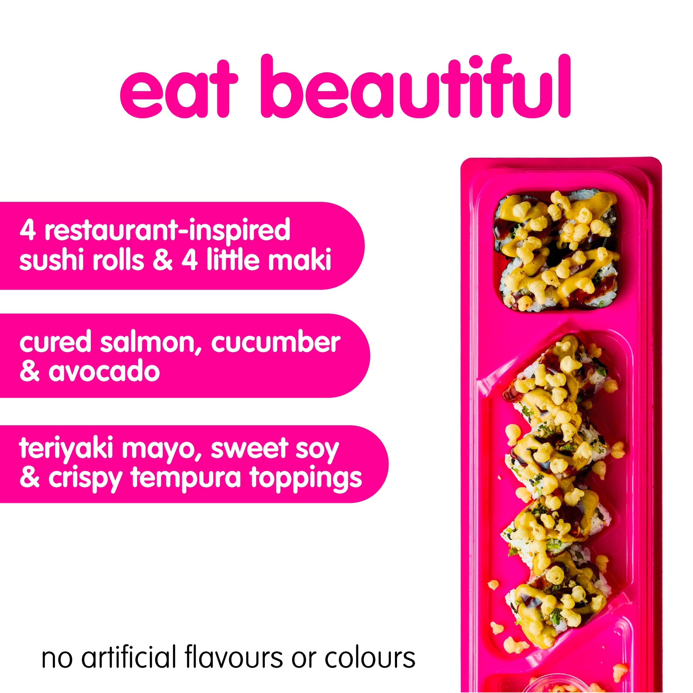 Itsu Teriyaki Salmon Dragon'Roll 184g thumbnail 2