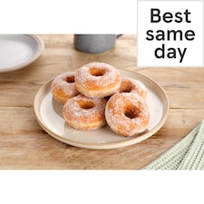 Tesco 5 Sugar Ring Doughnuts