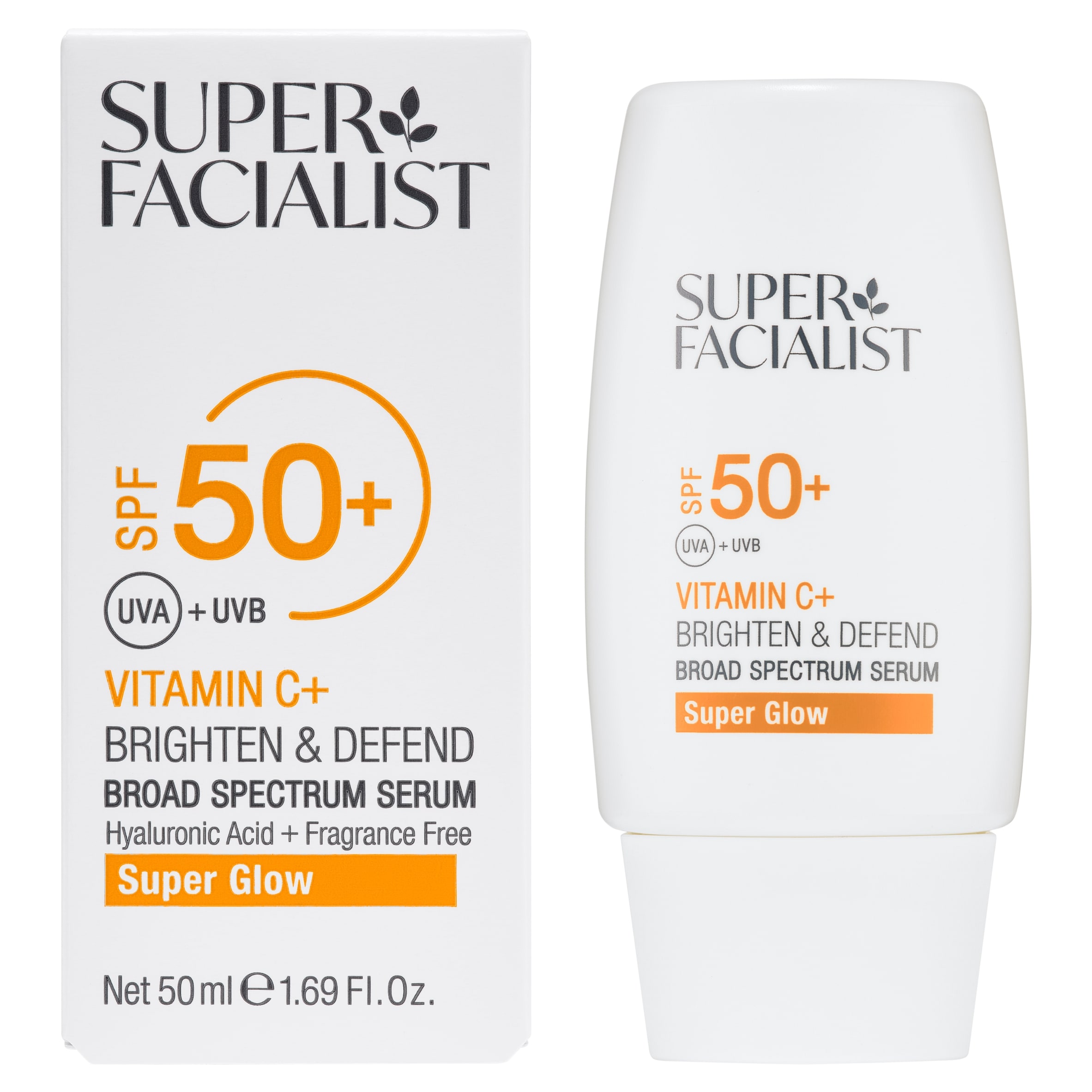 Super Facialist Vitamin C+ Brighten & Defend SPF50+ Broad Spectrum Serum 50ml thumbnail 2