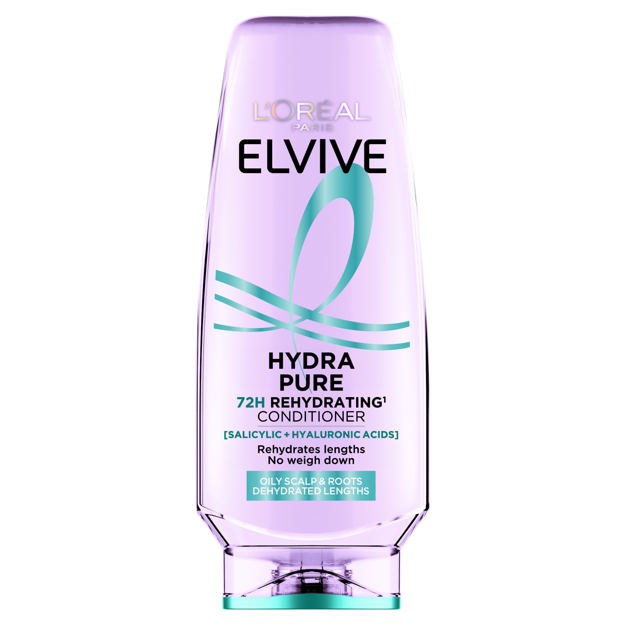 L'Oreal Paris Elvive Hydra Pure 72H Rehydrating Conditioner, 300ml