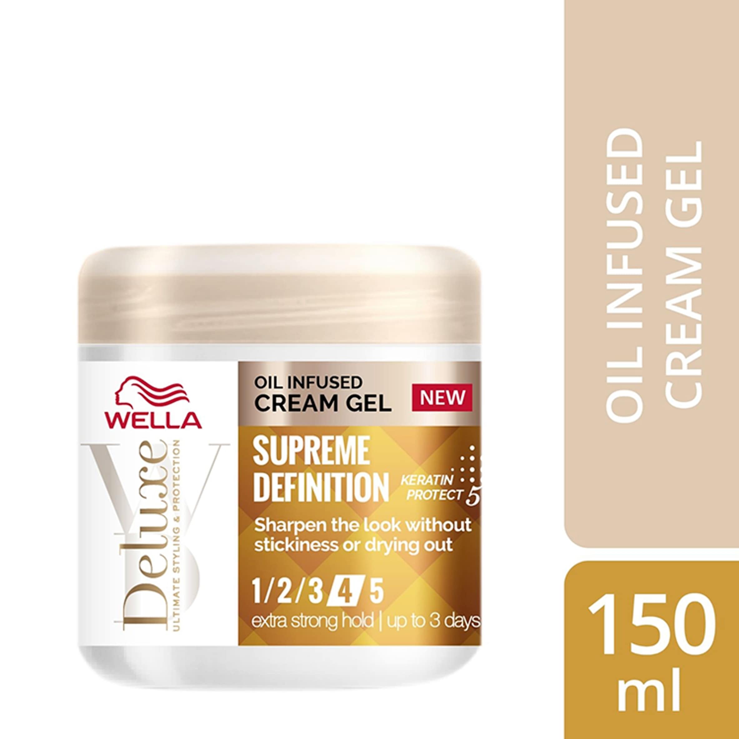 WELLA DELUXE OIL INFUSED CREAM GEL 150ML
