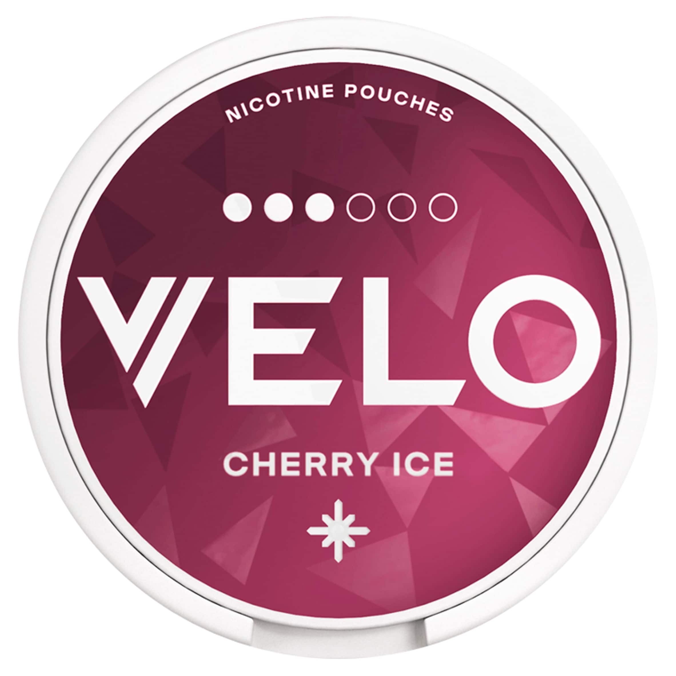 Velo Nicotine Pouches - Cherry Ice 10mg 20 Pack