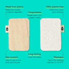 Seep Eco Sponge Scourer Plastic Free thumbnail 5