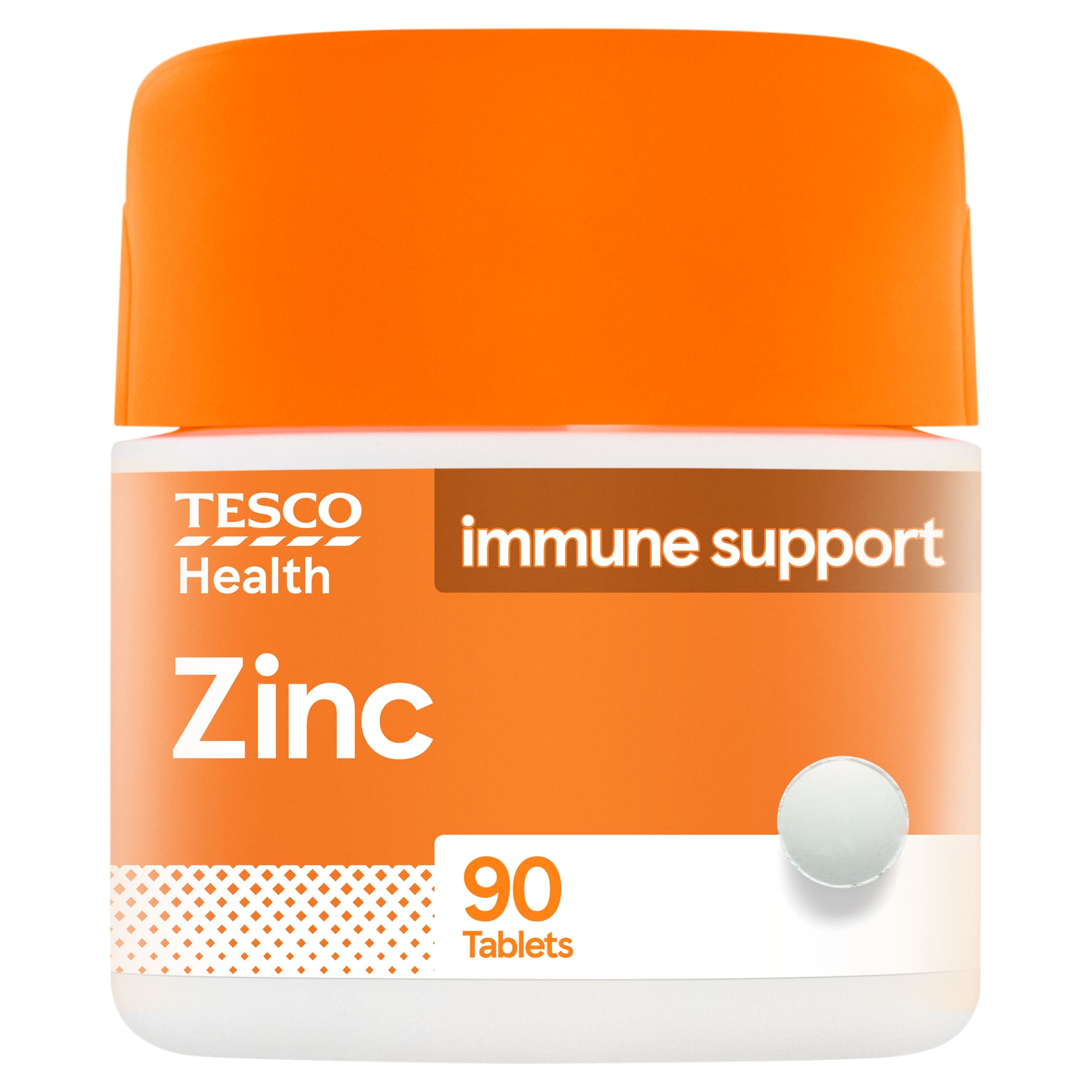 Tesco Health Zinc 15mg  90 Tablets 