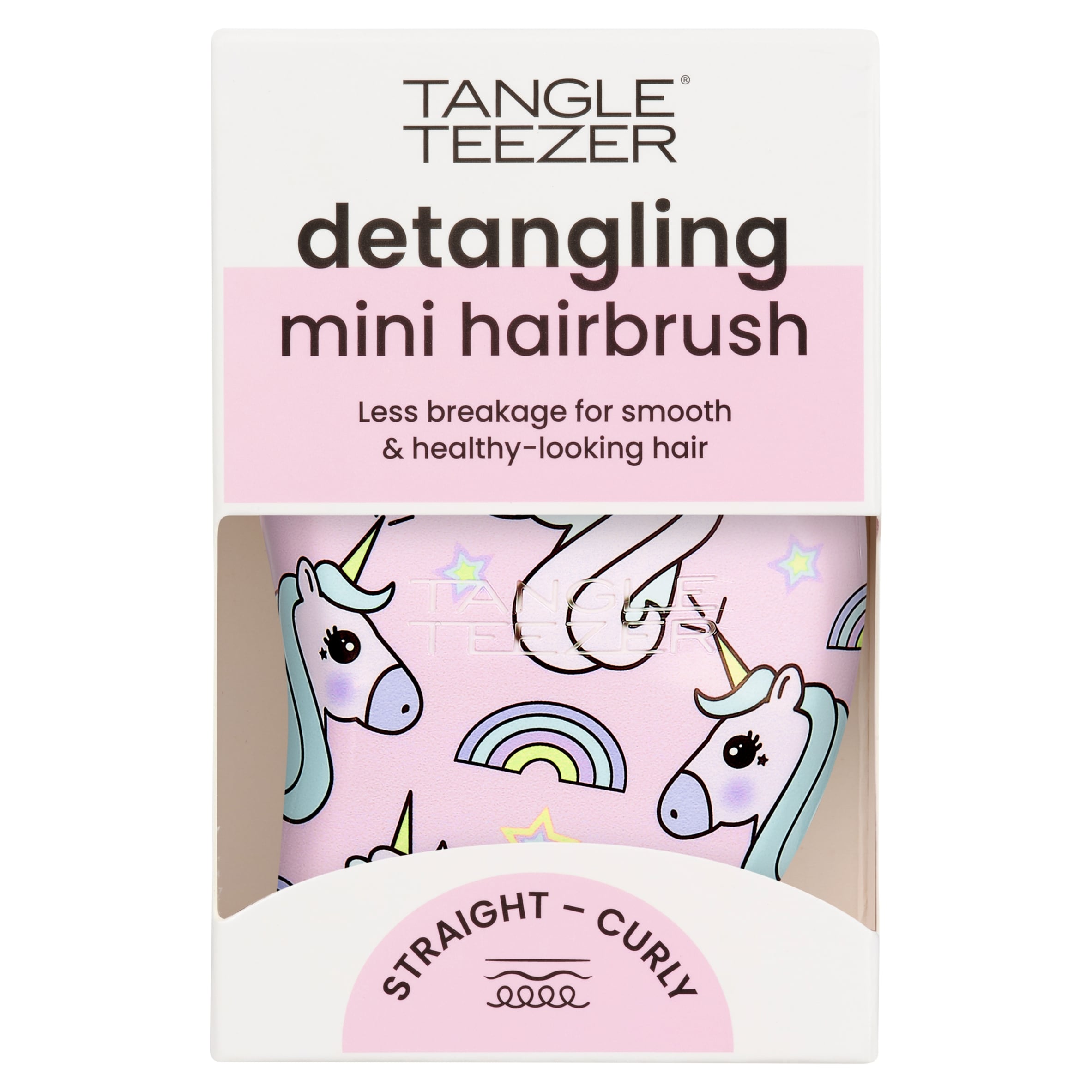 Tangle Teezer Kids Unicorn Mini Detangling Hairbrush