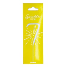 Number 7 Cake Sparkler