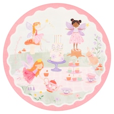 TESCO FAIRY TEA PARTY PLATE 10PK